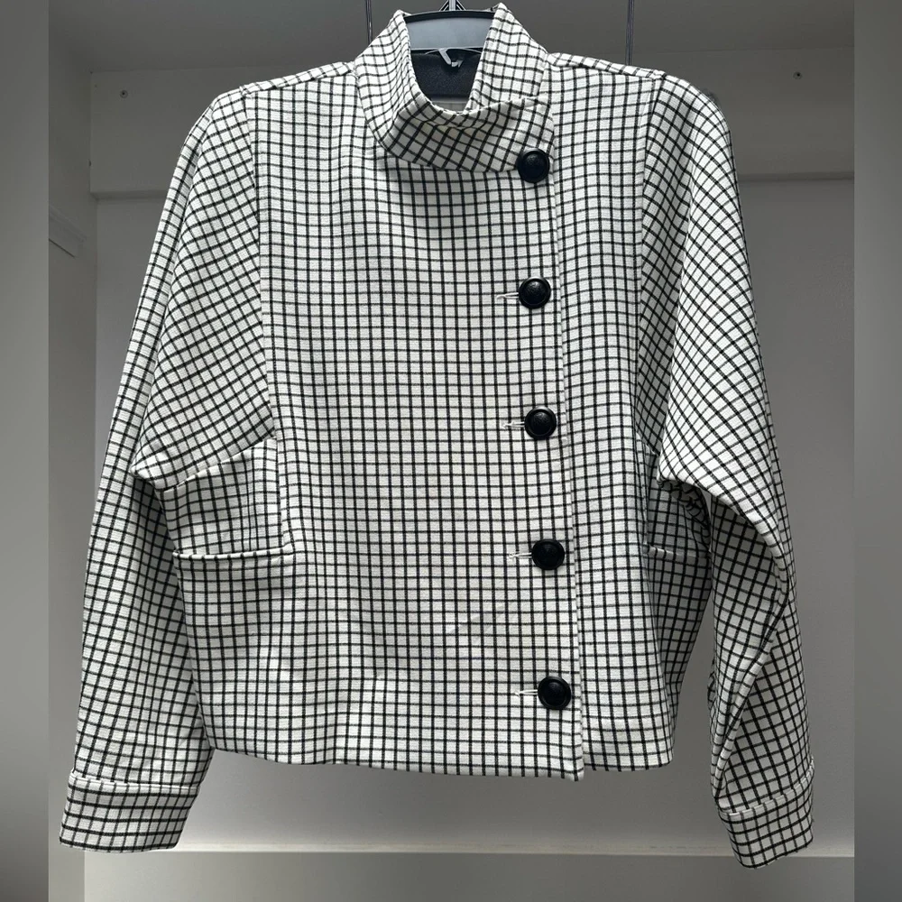 ❗️Price Reduced! Cabi Jacket Black and White Size S - Picture 1 of 2